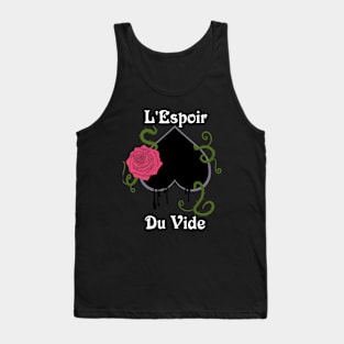L'Espoir Du Vide (for darker shirts) Tank Top
